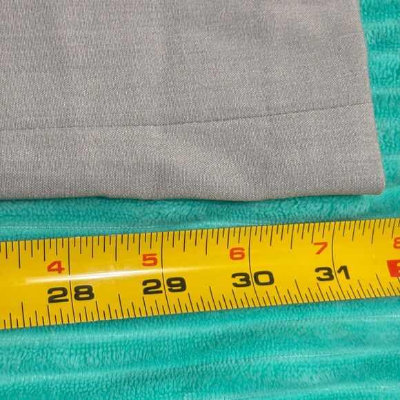 Ellen Tracy Mid Rise Modern Trouser Sz 14 Light Gray Career Business - Picture 8 of 10